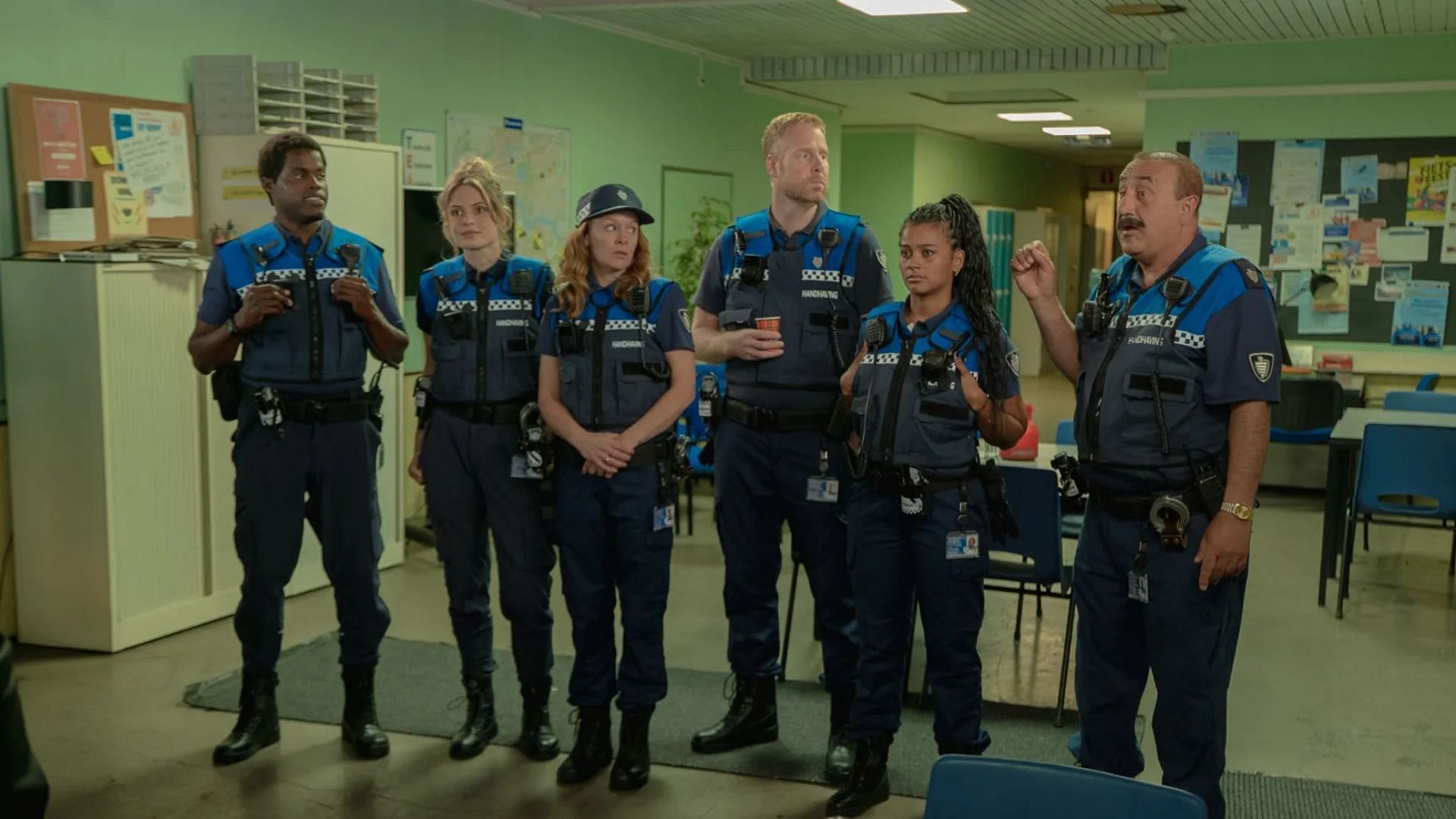 Crew and Production of Almost Cops (Image via Netflix/about)
